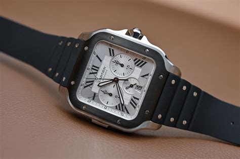 cartier santos chronograph review